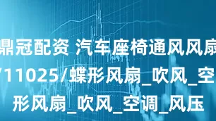 鼎冠配资 汽车座椅通风风扇10025/11025/蝶形风扇_吹风_空调_风压