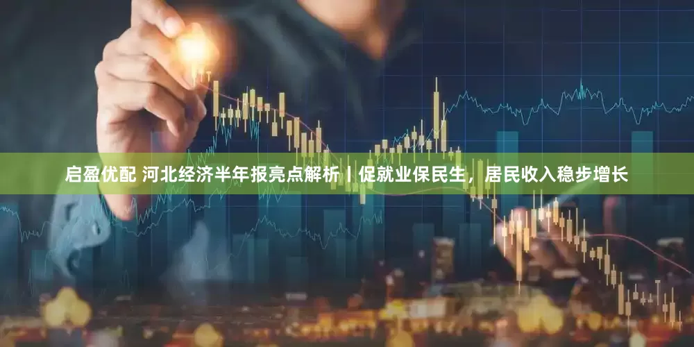 启盈优配 河北经济半年报亮点解析丨促就业保民生，居民收入稳步增长